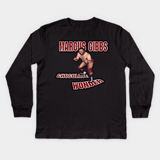 Marcus Gibbs v1 Kids Long Sleeve T-Shirt